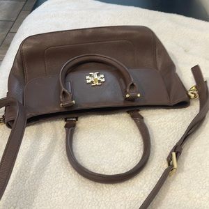 Leather Tory Burch crossbody
